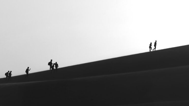 Photo minimalist travelers