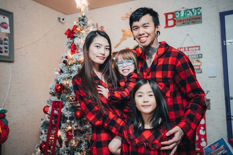 festive family spread
