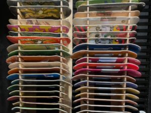Photo colorful lunchboxes packed